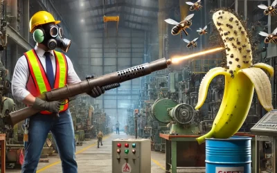 PRIORITÉ SST #1: CAPTURER LES MOUCHES À BANANES!