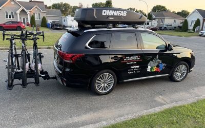 🚴♂️ Grand départ! Hier matin, à 5 h, c’était le coup d’envoi officiel de la traversée canadienne à vélo — Sur la route de la prévention!