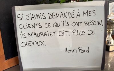👉 J’adore la citation d’Henri Ford de la photo ci-jointe. 💡